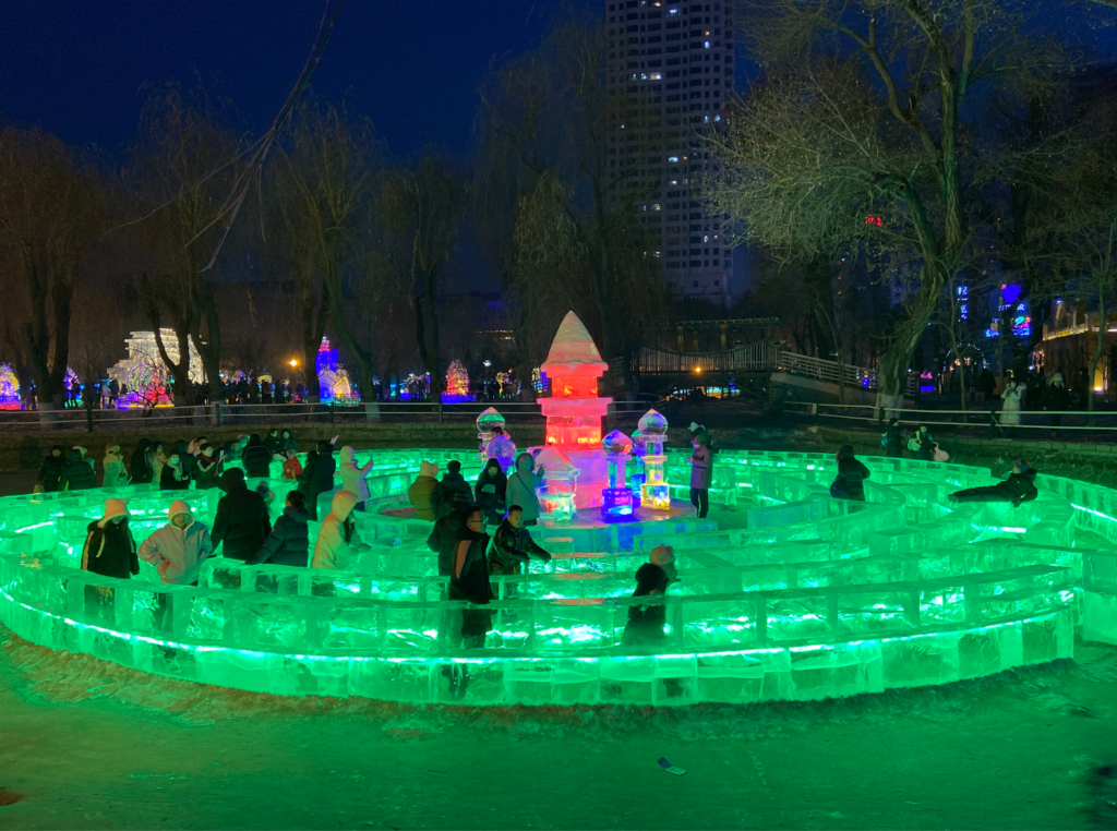 Cidades chinesas que valem a pena conhecer: Harbin. Festival de Neve e Esculturas de Gelo.