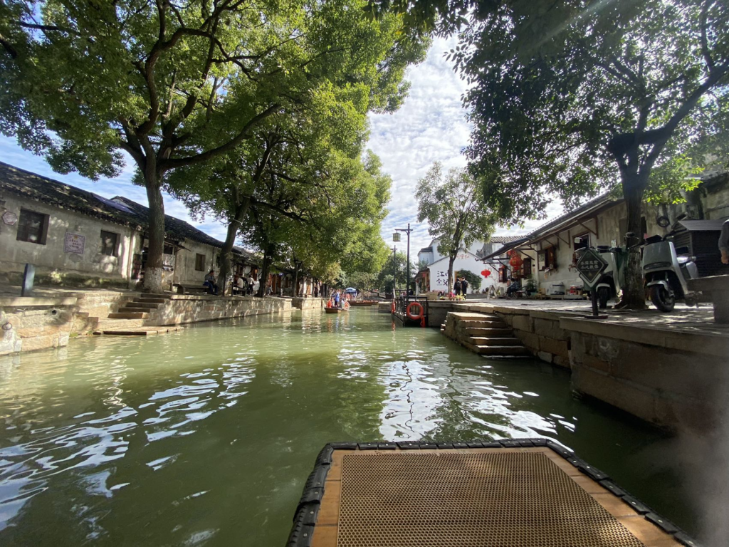 Cidade Aquática de Tongli, Suzhou, China. 