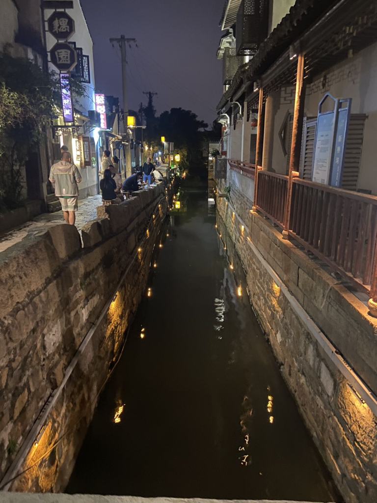 Rua Pingjiang, Suzhou, China. 