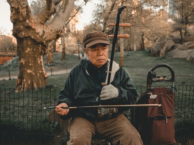 Instrumentos musicais chineses: Erhu - 二胡 (èr hú)